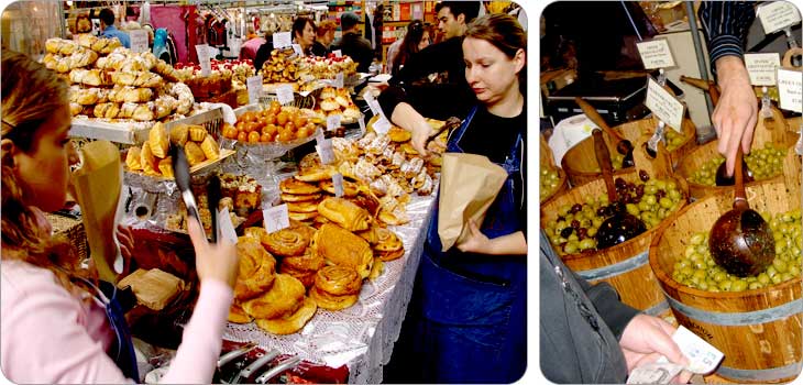 ของกินใน Spitalfields Market