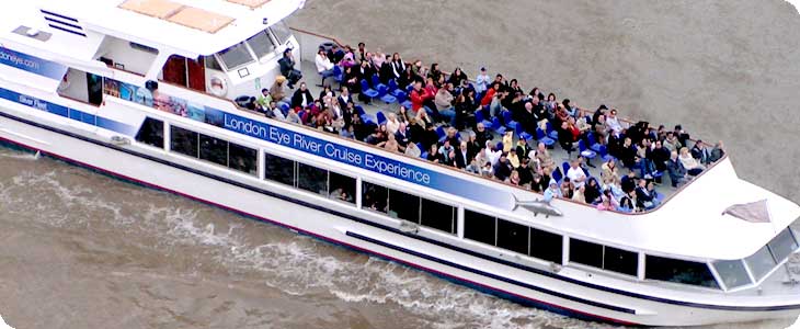 ล่องเรือในแม่น้ำเทมส์ (Thames cruise)