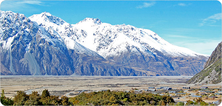 อุทยานแห่งชาติเมาท์คุก ( Mount Cook National Park )