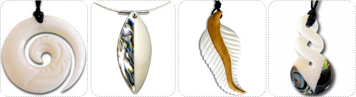 กระดูกสัตว์ที่นำมาทำสร้อยคอและเครื่องประดับ