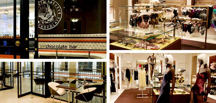 โซนชุดชั้นในและร้าน Chocolate Bar