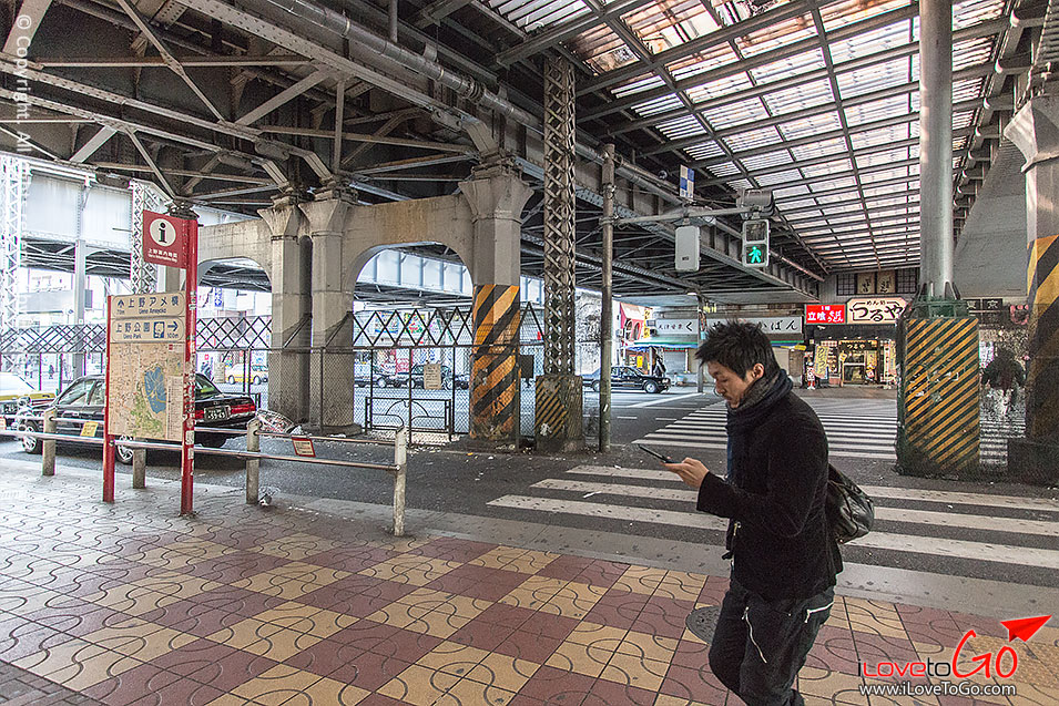 เที่ยวญี่ปุ่น โตเกียว ด้วยตัวเอง Japan Tokyo Trip สถานีรถไฟฟ้า ueno