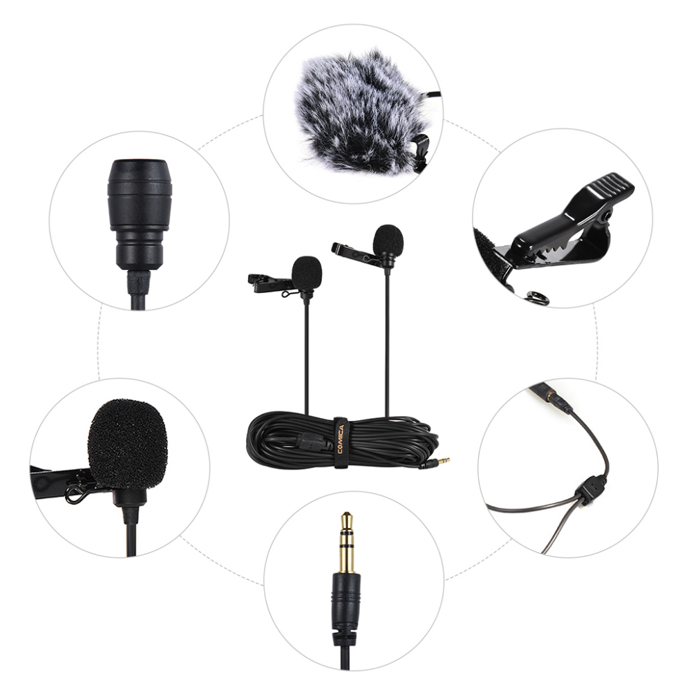 COMICA CVM-D02 Dual-head Microphone