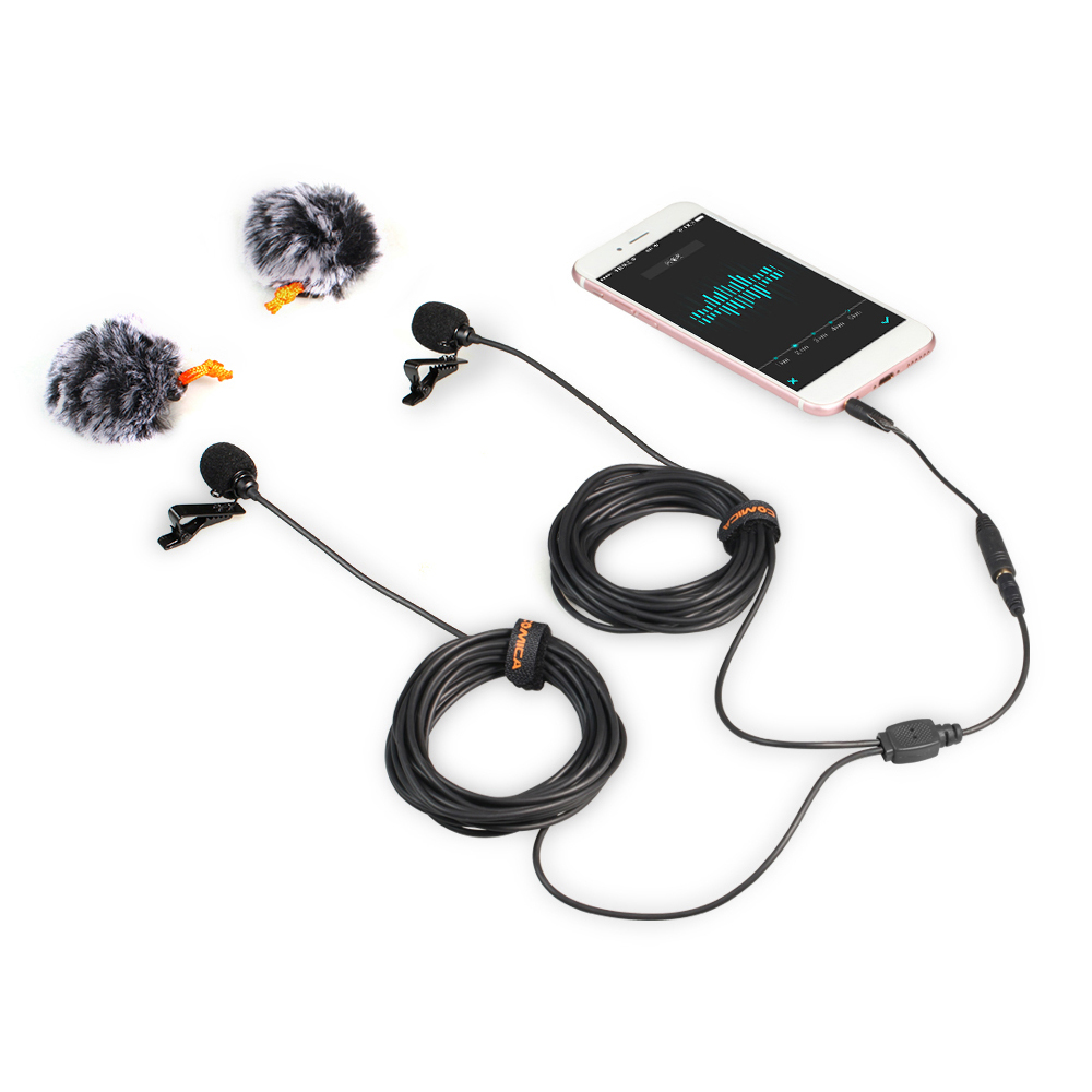 COMICA CVM-D02 Dual-head Microphone