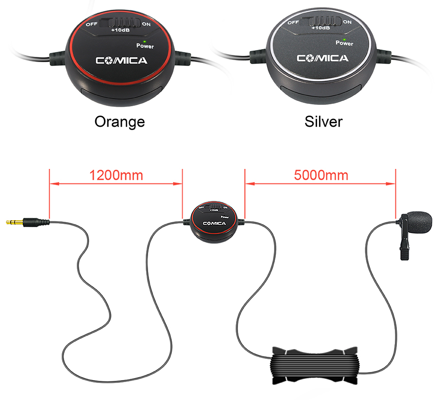 COMICA CVM-V03 LAVALIER MICROPHONE
