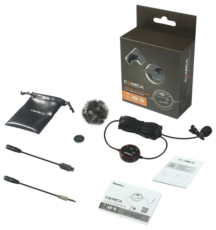 COMICA CVM-V03 LAVALIER MICROPHONE
