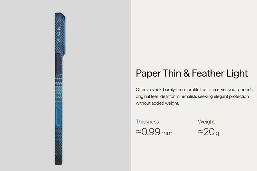 เคส Pitaka - รุ่น Ultra-Slim Case For iPhone 17