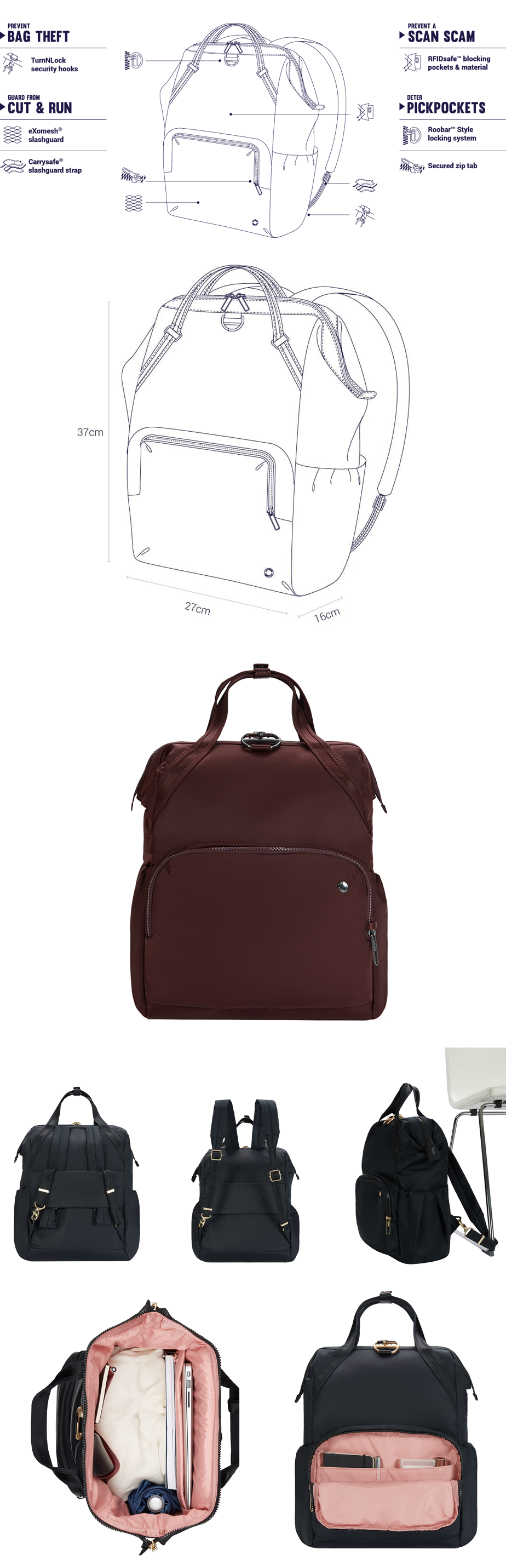 CITYSAFE CX Backpack