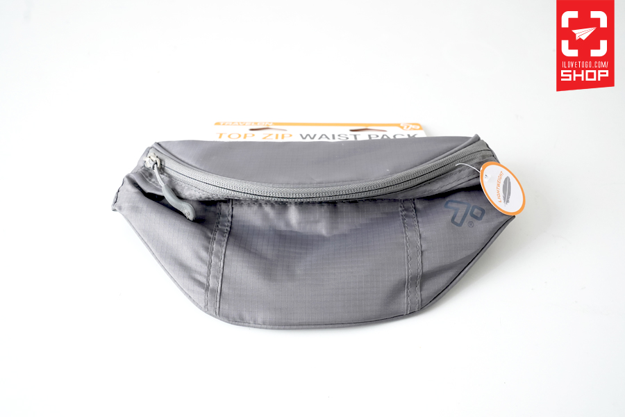 Travelon Top Zip Waist Pack (Grey)