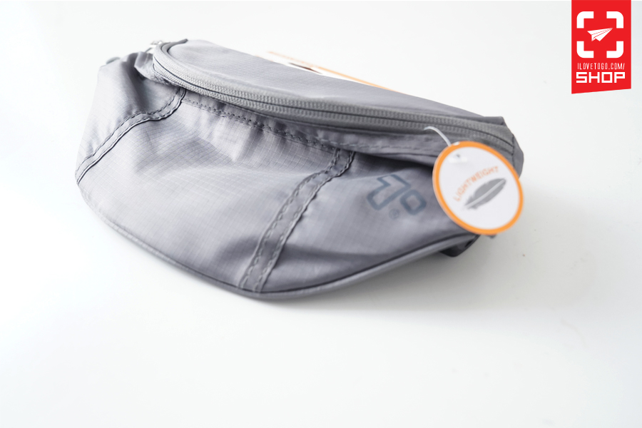 Travelon Top Zip Waist Pack (Grey)