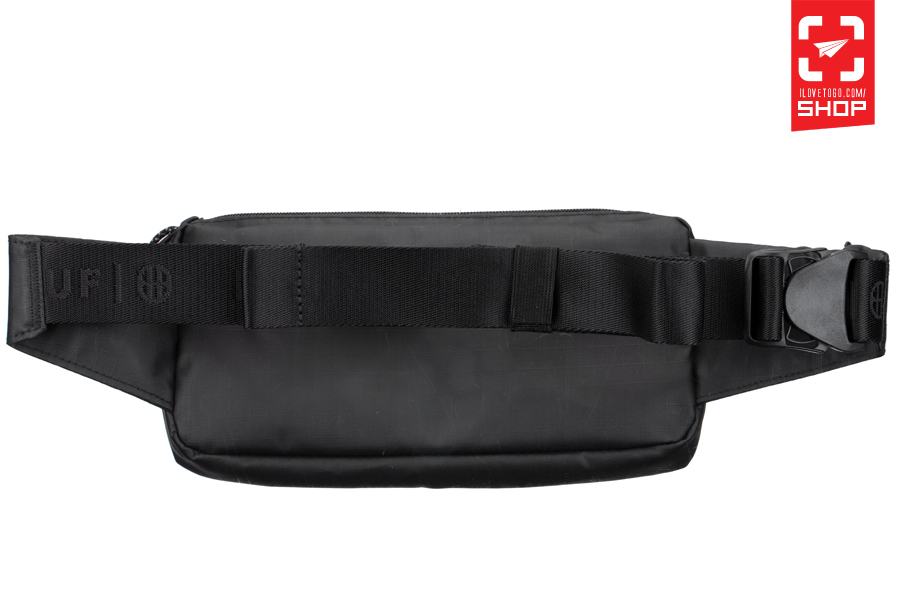 Jansport x Huf Waisted Waist Pack สี Black Coated Ripstop