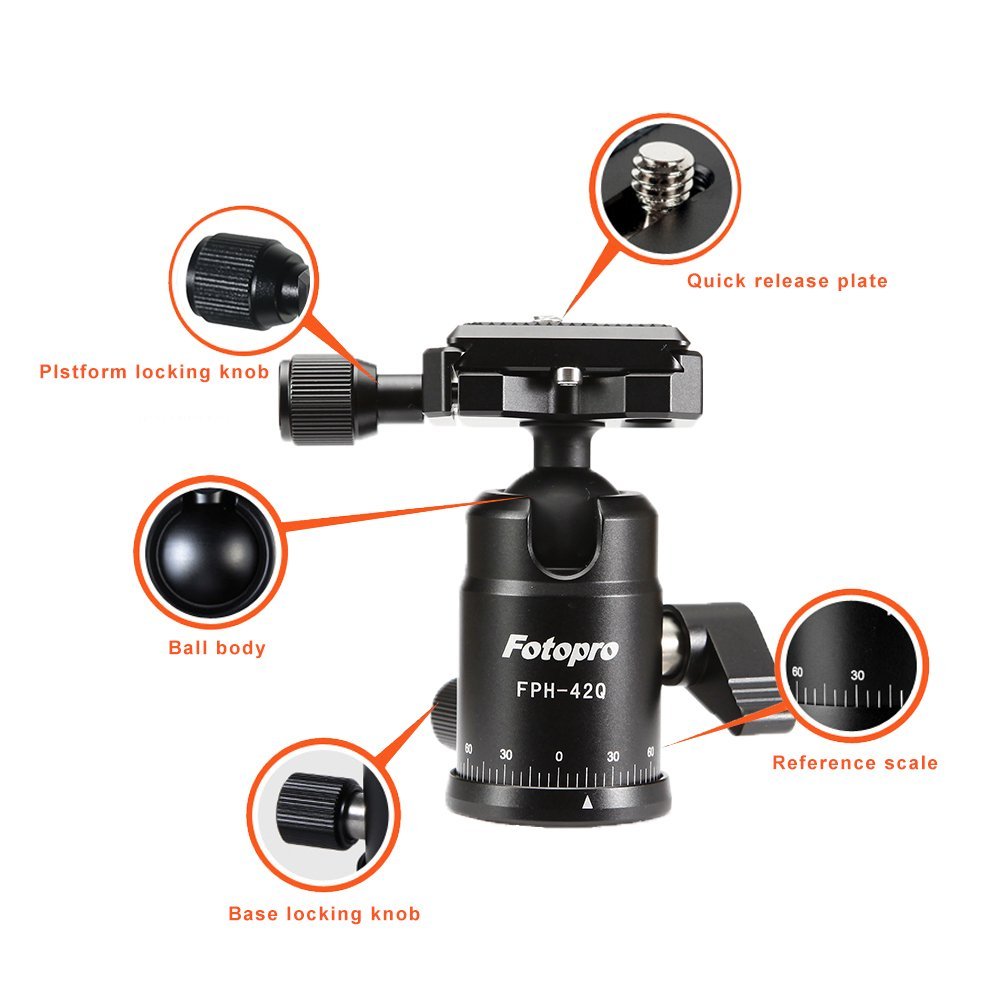 ขาตั้งกล้อง Fotopro X-aircross 1 Carbon Fiber Professional Tripods