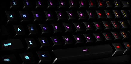 คีย์บอร์ดเล่นเกม RGB PRODIGY (LG-G213)