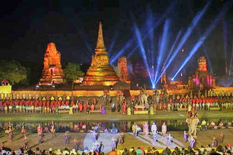 สถานที่ท่องเที่ยวอยุธยา