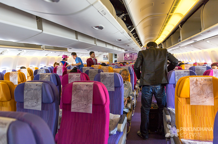 เที่ยวเกาหลี โซล ด้วยตัวเอง Korea Seoul TG ThaiAirways Boeing777-200ER รีวิวการบินไทย อาหารบนเครื่องการบินไทย