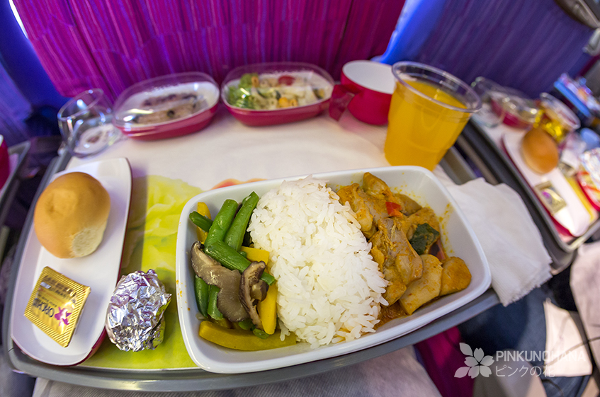เที่ยวเกาหลี โซล ด้วยตัวเอง Korea Seoul TG ThaiAirways Boeing777-200ER รีวิวการบินไทย อาหารบนเครื่องการบินไทย