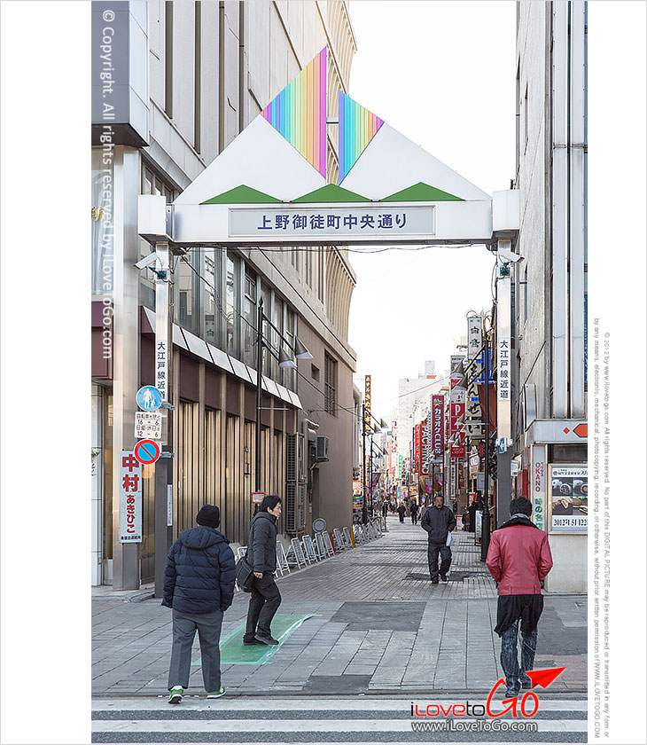 เที่ยวญี่ปุ่น โตเกียว ด้วยตัวเอง Japan Tokyo Trip ตลาดแถว ueno