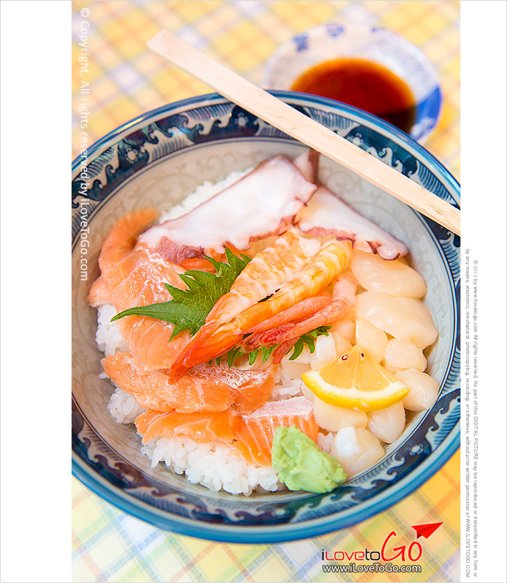 เที่ยวญี่ปุ่น โตเกียว ด้วยตัวเอง Japan Tokyo Trip ข้าวหน้ากุ้งญี่ปุ่น ตลาด ameyoko อาเมโยโกะ