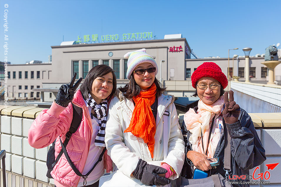 เที่ยวญี่ปุ่น โตเกียว ด้วยตัวเอง Japan Tokyo Trip สถานี ueno station