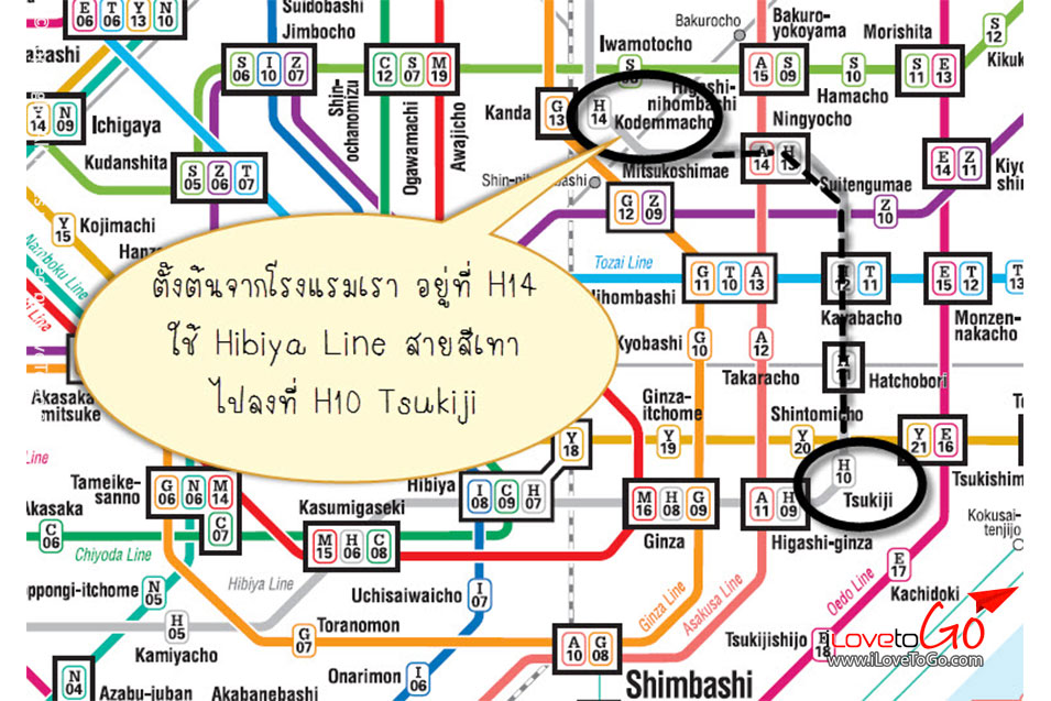 เที่ยวญี่ปุ่นด้วยตัวเอง Japan Tokyo Trip โตเกียวดิสนีย์ซี Tokyo Disney Sea ตลาดปลาทสึกิจิ ซูชิได sushi tsukiji sushi sunmai tsukiji fish market