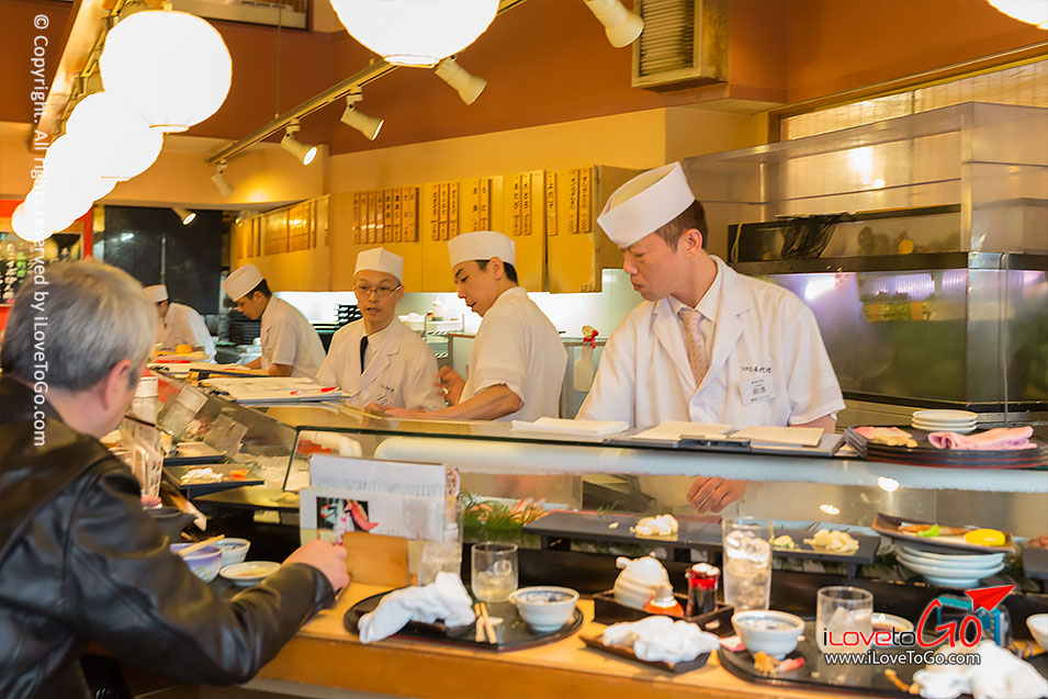 เที่ยวญี่ปุ่นด้วยตัวเอง Japan Tokyo Trip โตเกียวดิสนีย์ซี Tokyo Disney Sea ตลาดปลาทสึกิจิ ซูชิได sushi tsukiji sushi sunmai tsukiji fish market