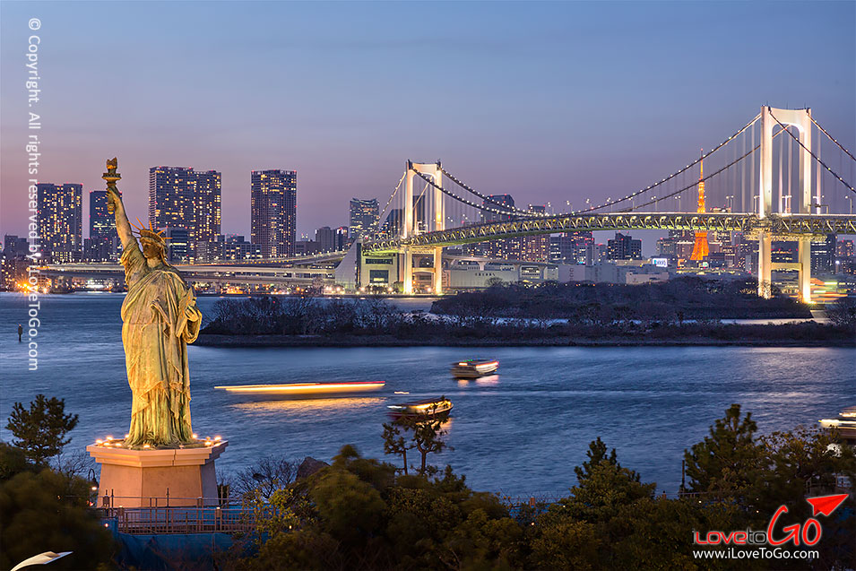 เที่ยวญี่ปุ่น โตเกียว ด้วยตัวเอง Japan Tokyo Trip Tokyo ออนเซ็น metro โตเกียวเมโทร โอไดบะ วีนัสฟอร์ด odaiba กันดั้ม venus fort rainbow bridge odaiba สะพานสายรุ้ง เมืองใหม่ โตเกียว