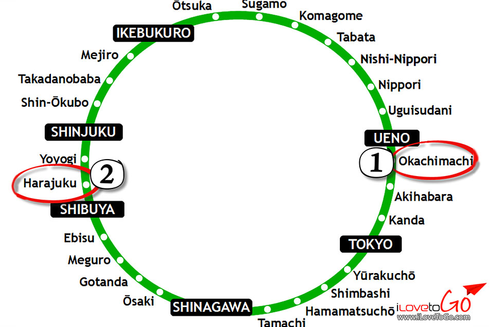 JR Yamonote Line เจอาร์ ยามาโนเตะ ไลน์ โอคาชิมาชิ สเตชั่น okachimachi station เที่ยวญี่ปุ่น โตเกียว ด้วยตัวเอง Japan Tokyo Trip Tokyo ออนเซ็น metro โตเกียวเมโทร ฮาราจูกุ ทาเคชิตะ โดริ แฟชั่นญี่ปุ่น ช้อปปิ้งฮาราจูกุ รีวิวฮาราจูกุ harajuku shopping harajuku takeshita dori daiso