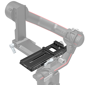 SmallRig 3061 Quick Release Plate with Arca Swiss for DJI RS 2