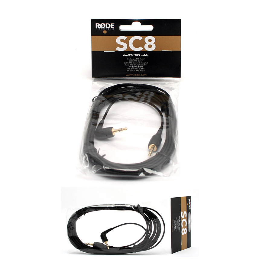 สายพ่วงต่อ RODE SC8 DUAL MALE TRS CABLE