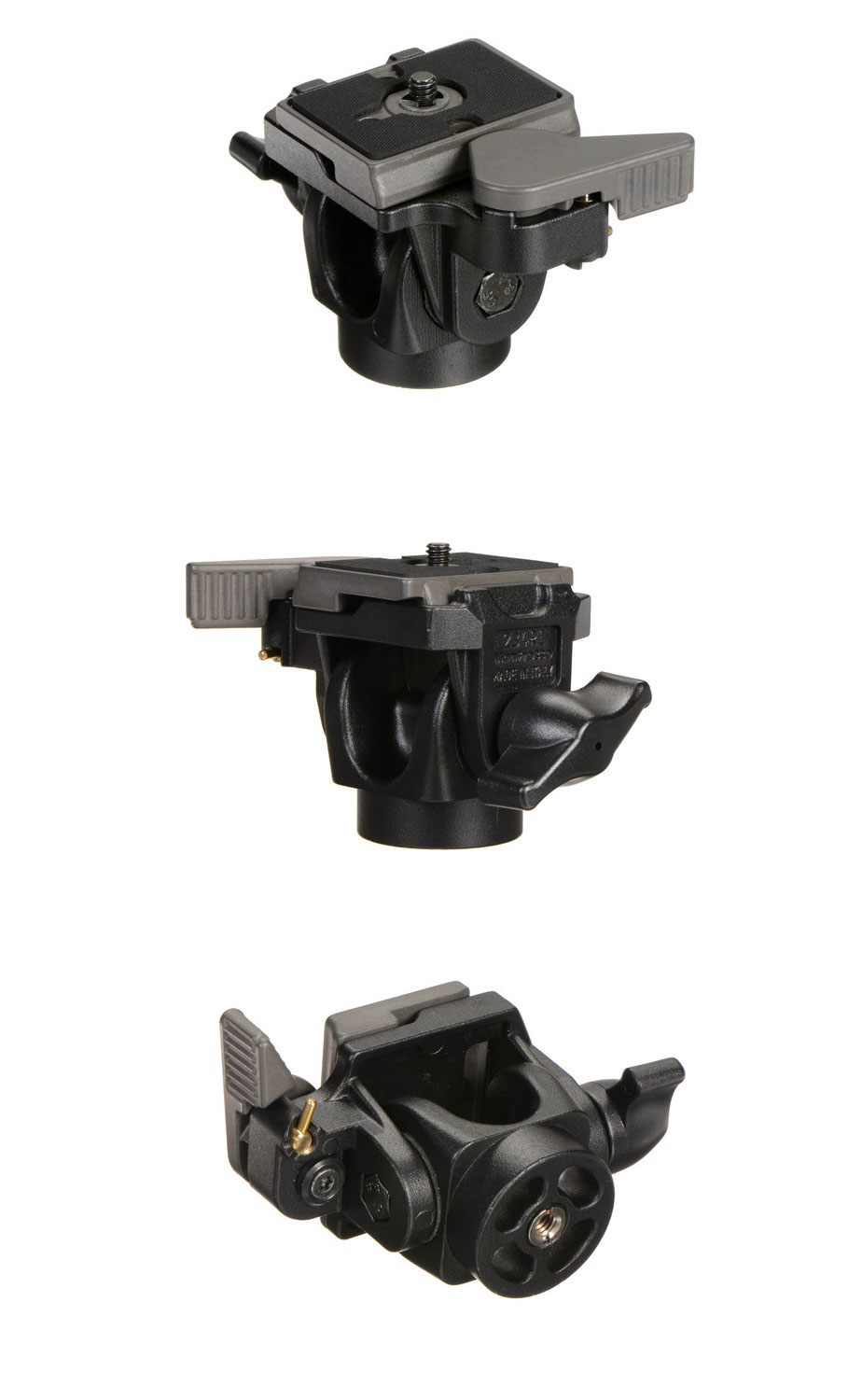 Manfrotto 234RC Testa Inclinabile Per Monopiede Con Attacco Quick Release – Per Contenuti Verticali E Orizzontali (nero)