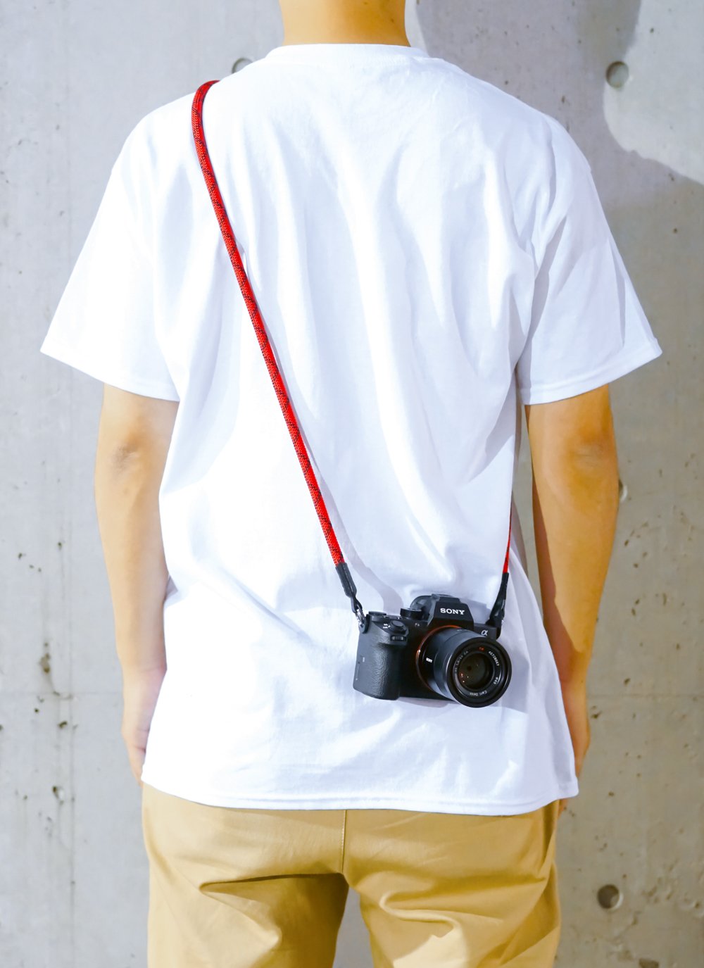 สายคล้องกล้อง Yosemite Camera Strap สี Blood