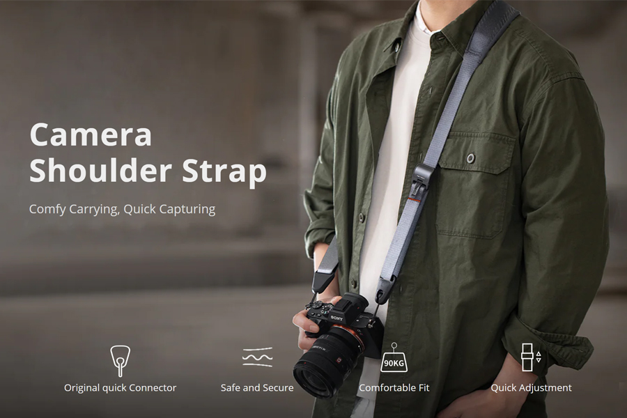 PGYTECH Tracolla Per Fotocamera, Colore Fern Green, Cinghia Ergonomica E Resistente