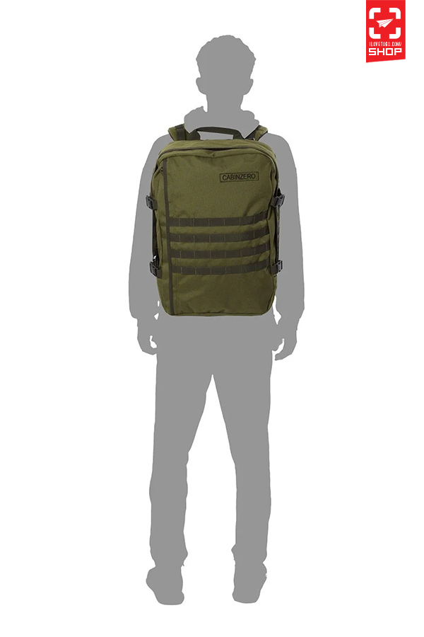 CabinZero Military Black 44L