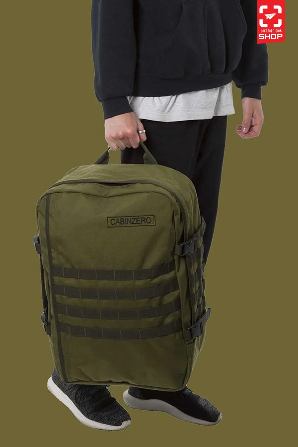 CabinZero Military Black 44L