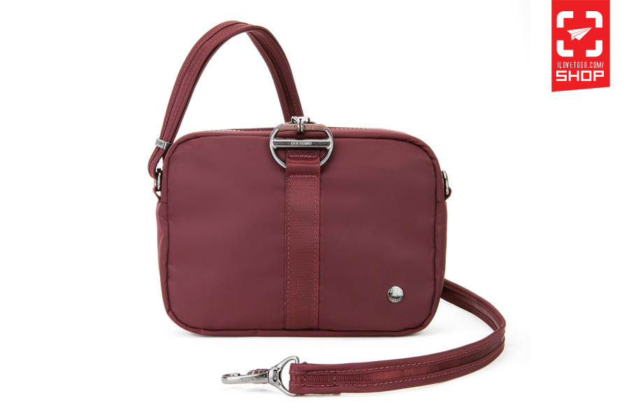 กระเป๋า Pacsafe Citysafe Anti-Theft Square Crossbody สี Merlot