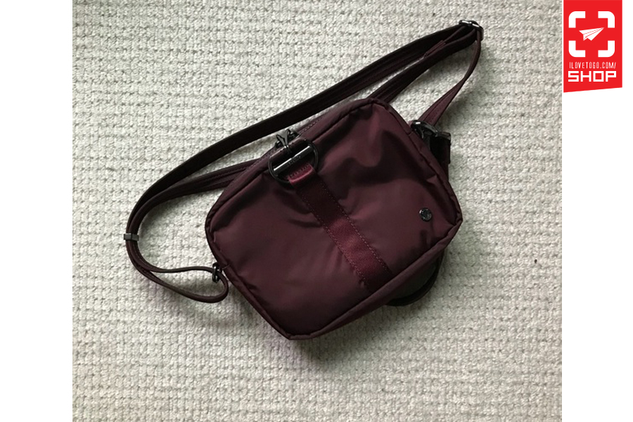 กระเป๋า Pacsafe Citysafe Anti-Theft Square Crossbody สี Merlot
