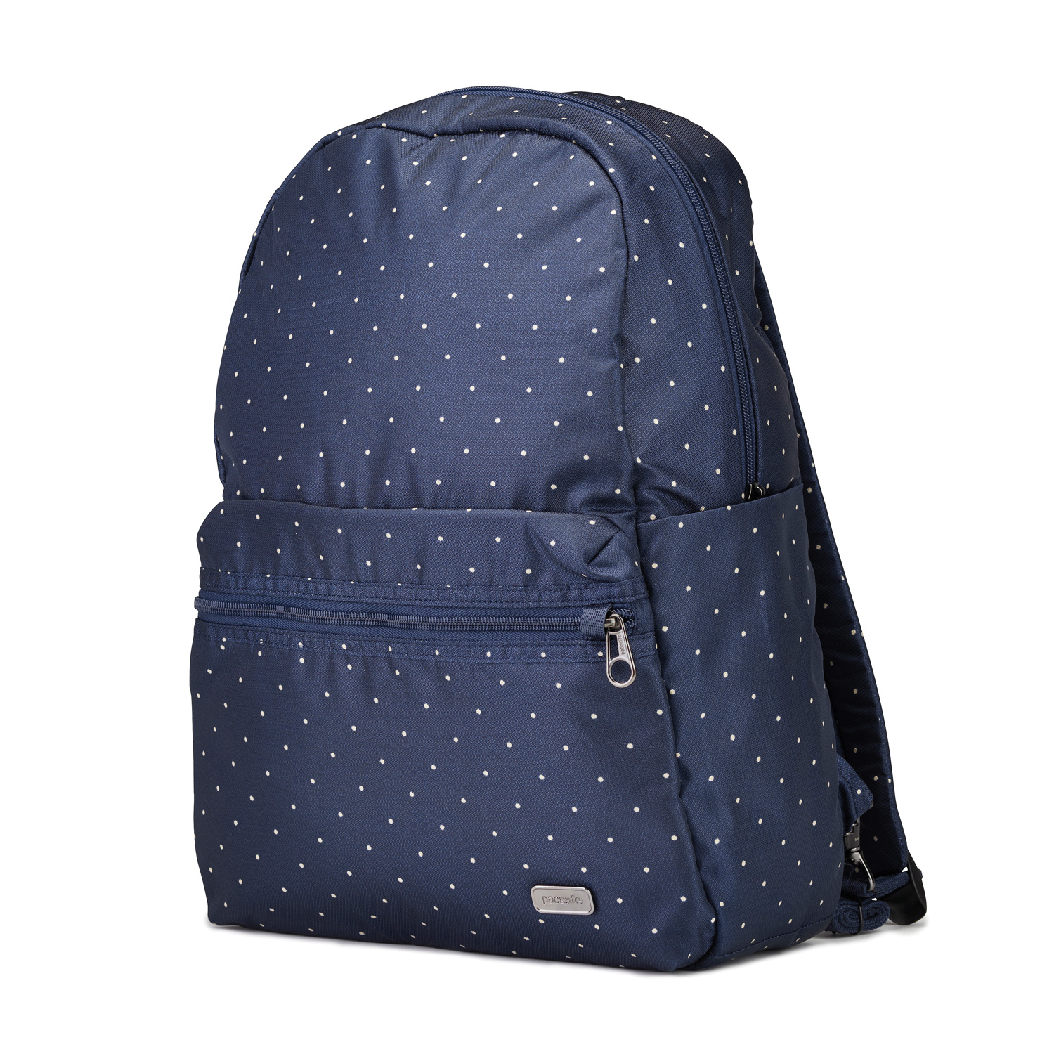 กระเป๋า Pacsafe Daysafe anti-theft backpack (Navy Polka Dot)