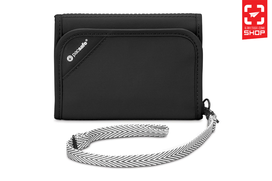 กระเป๋าสตางค์ Pacsafe RFIDsafe V125 Black