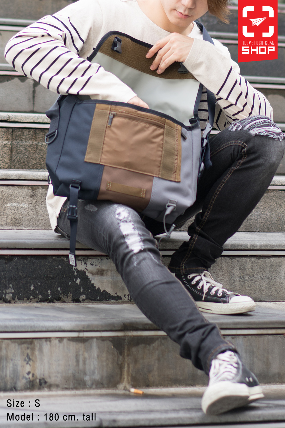 กระเป๋า Timbuk2 Classic Messenger Bag Tres Colores Bluebird