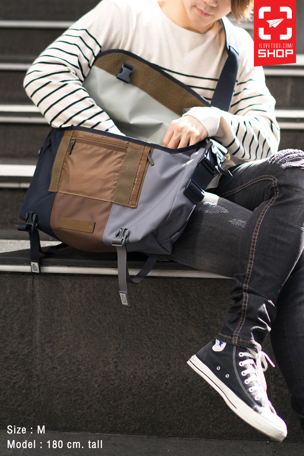 กระเป๋า Timbuk2 Classic Messenger Bag Tres Colores Bluebird