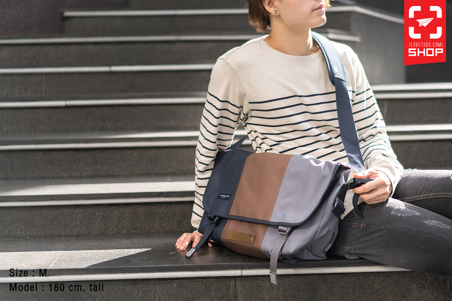 กระเป๋า Timbuk2 Classic Messenger Bag Tres Colores Bluebird