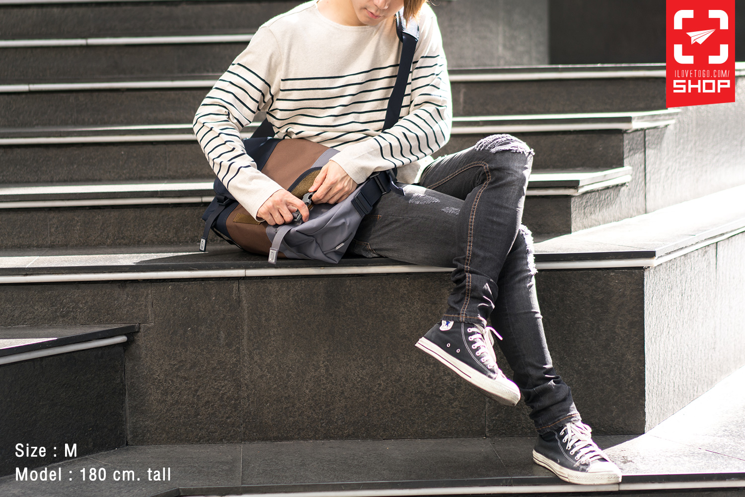 กระเป๋า Timbuk2 Classic Messenger Bag Tres Colores Bluebird