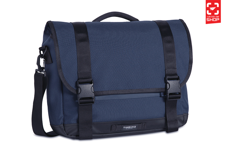 Timbuk2 Commute Messenger Bag Navy Blue & Black Boho 