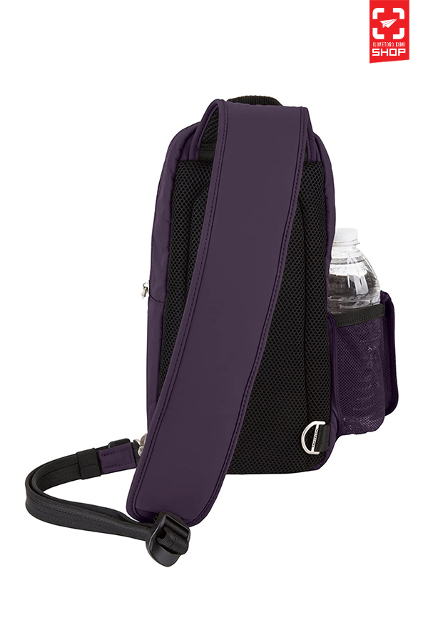 กระเป๋า Travelon 42953-Anti-Theft Classic Light Sling (Dark Purple)