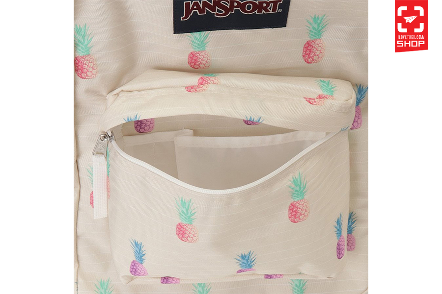 Jansport SuperBreak Backpack Pineapple Punch