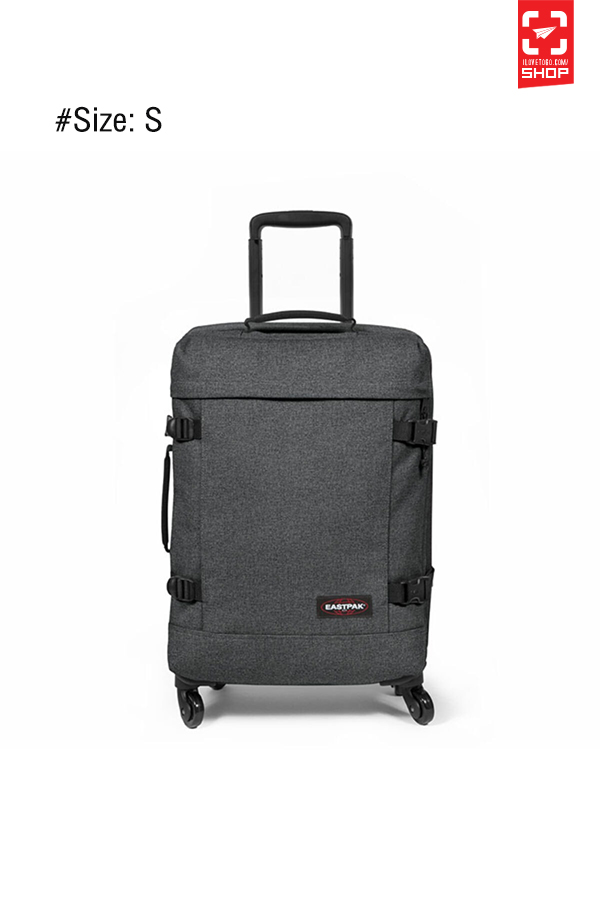 EASTPAK TRANS4 S Valigia Cabina 44L - Nero, Ruote 360°, Doppio Scomparto - Foto 2