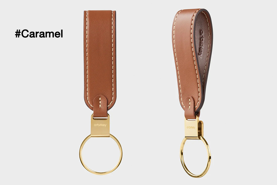 Keychain Loop Types Orbitkey - Leather Loop Keychain