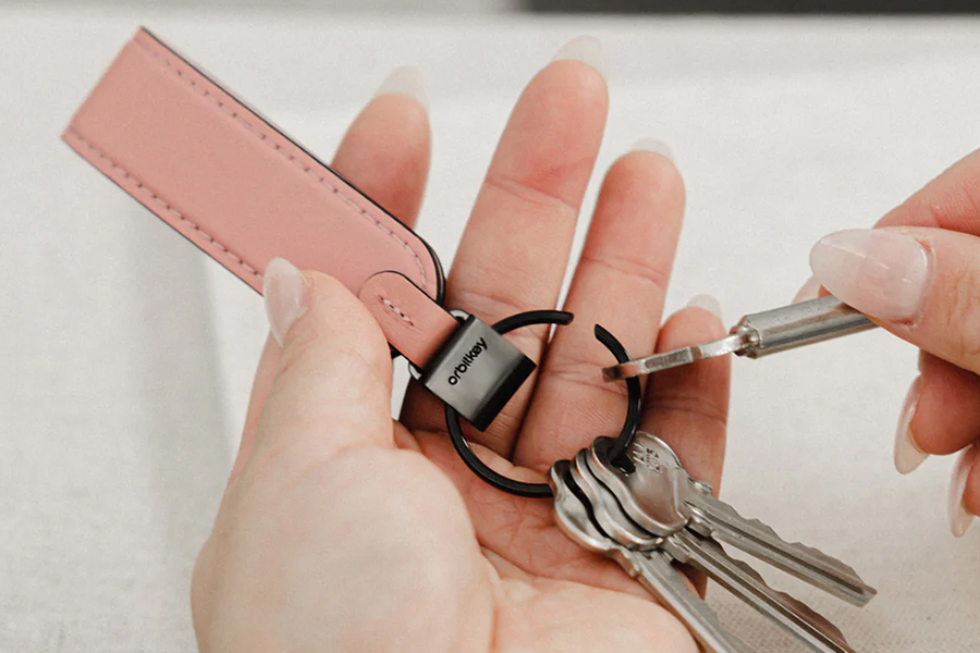 Orbitkey - Leather Loop Keychain