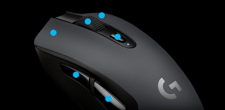 เมาส์เล่นเกมแบบไร้สาย LIGHTSPEED (LG-G603)