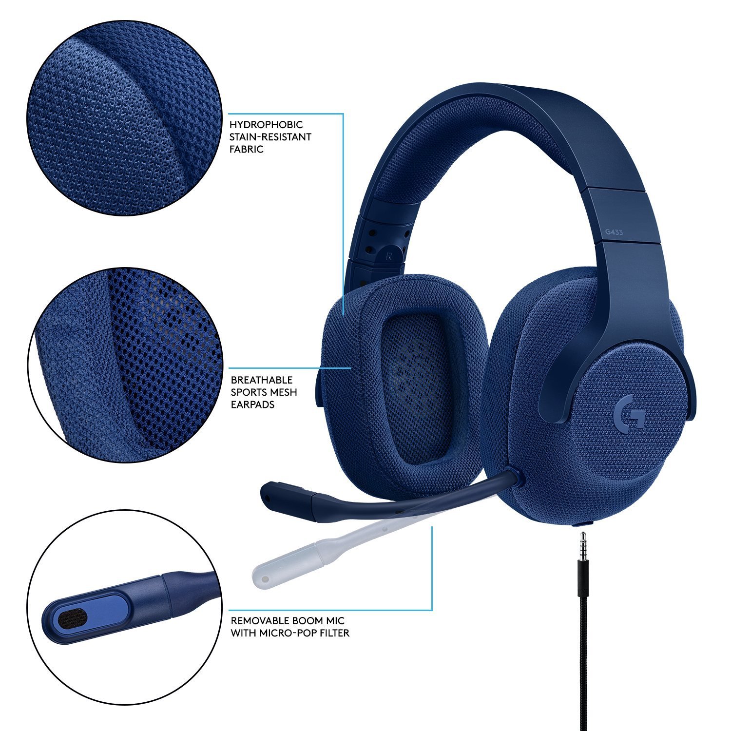 หูฟัง Logitech G433